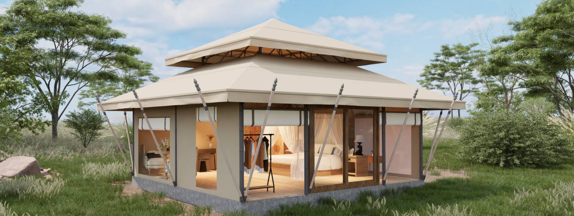 景东户外野奢帐篷